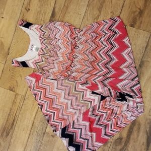 Maxi Dress -Chevron